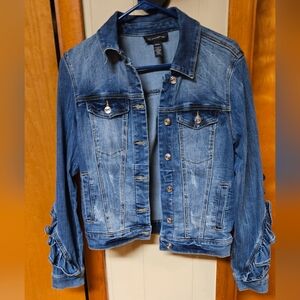 INC International Concepts Blue Denim Jacket